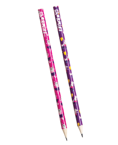 Picture of CHARMIES PINK HB PENCIL 2 PK K