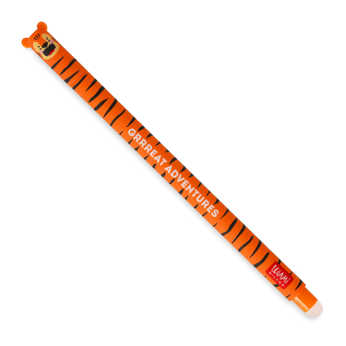 Picture of Legami Erasable Gel Pen Tiger Orange