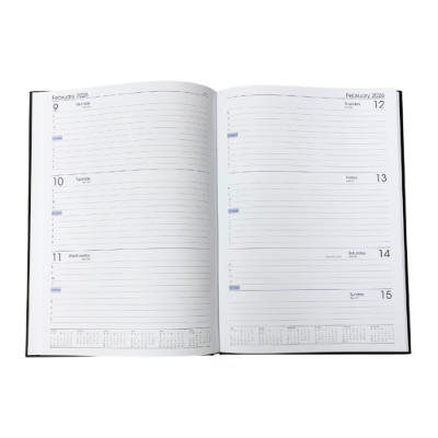 Picture of TLC Diary A4 WTV Spot Black 2026