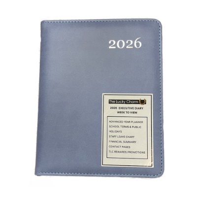 Picture of TLC Diary A5 Wiro WTV Blue 2026