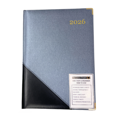 Picture of TLC Diary A4 WTV Silver 2026