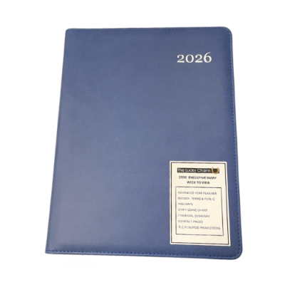 Picture of TLC Diary A4 Wiro WTV Denim 2026