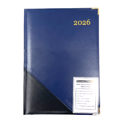 Picture of TLC Diary A4 WTV Blue 2026